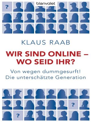 cover image of Wir sind online--wo seid ihr?